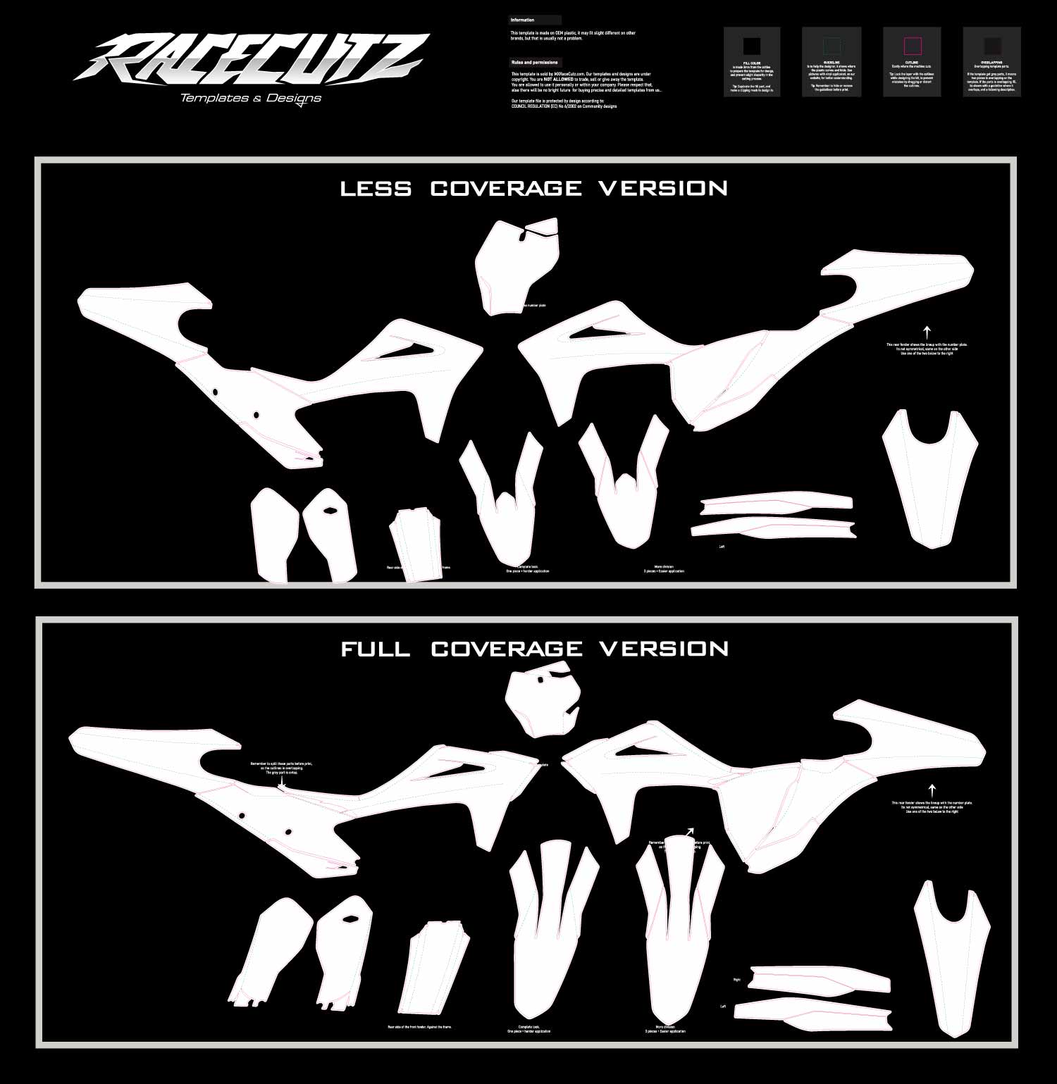 GASGAS MC 2021-2023 TEMPLATE – RaceCutz