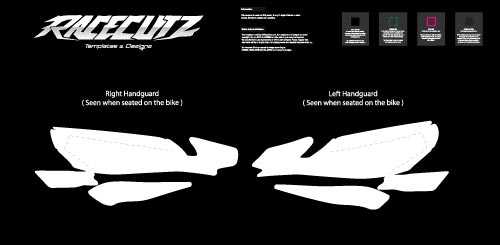 BARKBUSTERS VPS - HANDGUARDS TEMPLATE