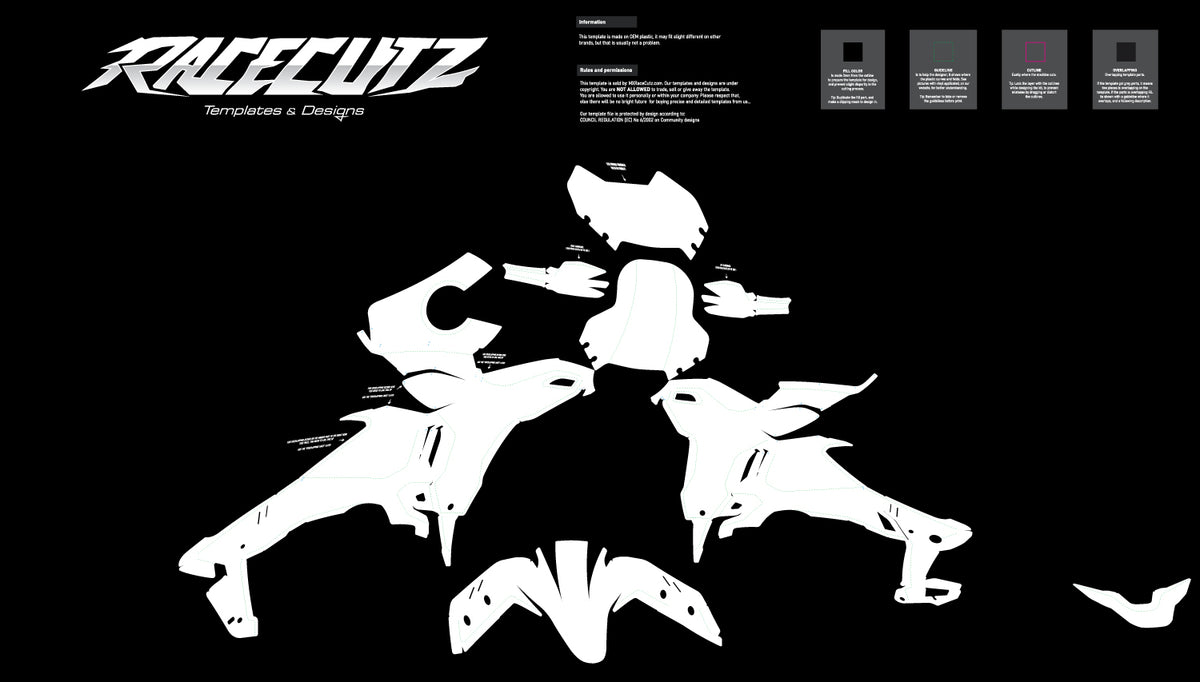 DUCATI DESERT-X 2026 TEMPLATE