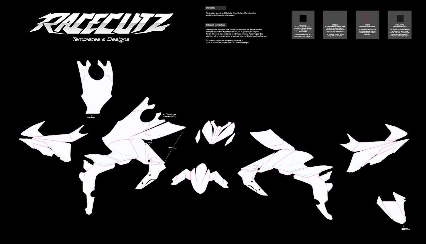 HONDA CB 1000 HORNET SP 2025 TEMPLATE