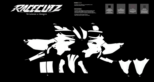 HONDA CRF450RX RALLY 2025 TEMPLATE