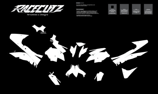 KTM 690 DUKE 2008-2011 TEMPLATE