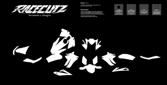 KAWASAKI ER-6N 2012-2017 TEMPLATE