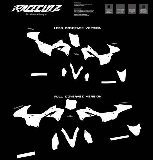 KAWASAKI KX 85 2022-2025 TEMPLATE