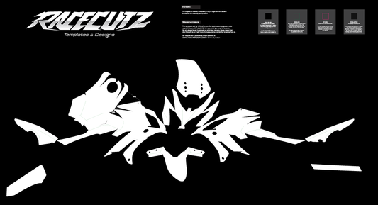 KAWASAKI VERSYS 650 2015-2021 TEMPLATE