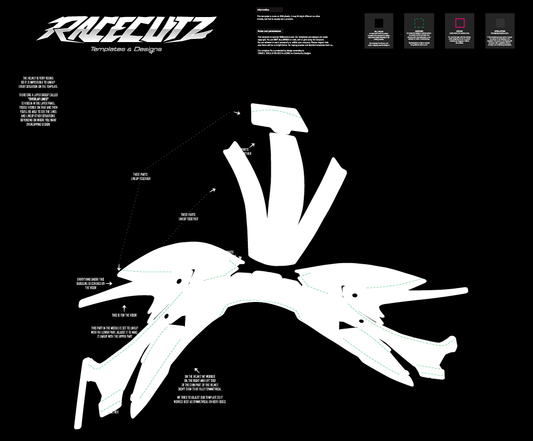 RUROC ATLAS 4.0 CARBON (AT4) - SIZE XSMALL & SMALL TEMPLATE