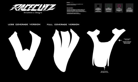 STARK FUTURE - VARG SM FRONT FENDER TEMPLATE
