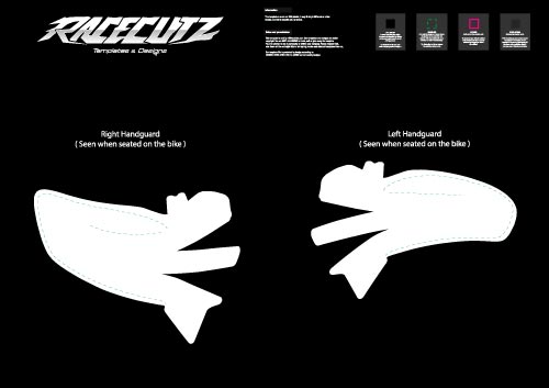 STARK FUTURE - VARG EX+SM - HANDGUARDS TEMPLATE
