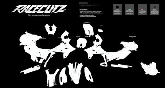 SUZUKI DR-Z4S & SM 2025-2026 TEMPLATE