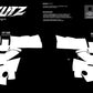 SUZUKI GSX-S 1000 GX 2024-2025 & GSX-S 1000 GT 2022-2025 PANNIERS TEMPLATE