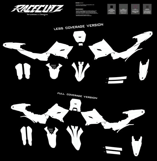 YAMAHA WR 125R 2026 TEMPLATE