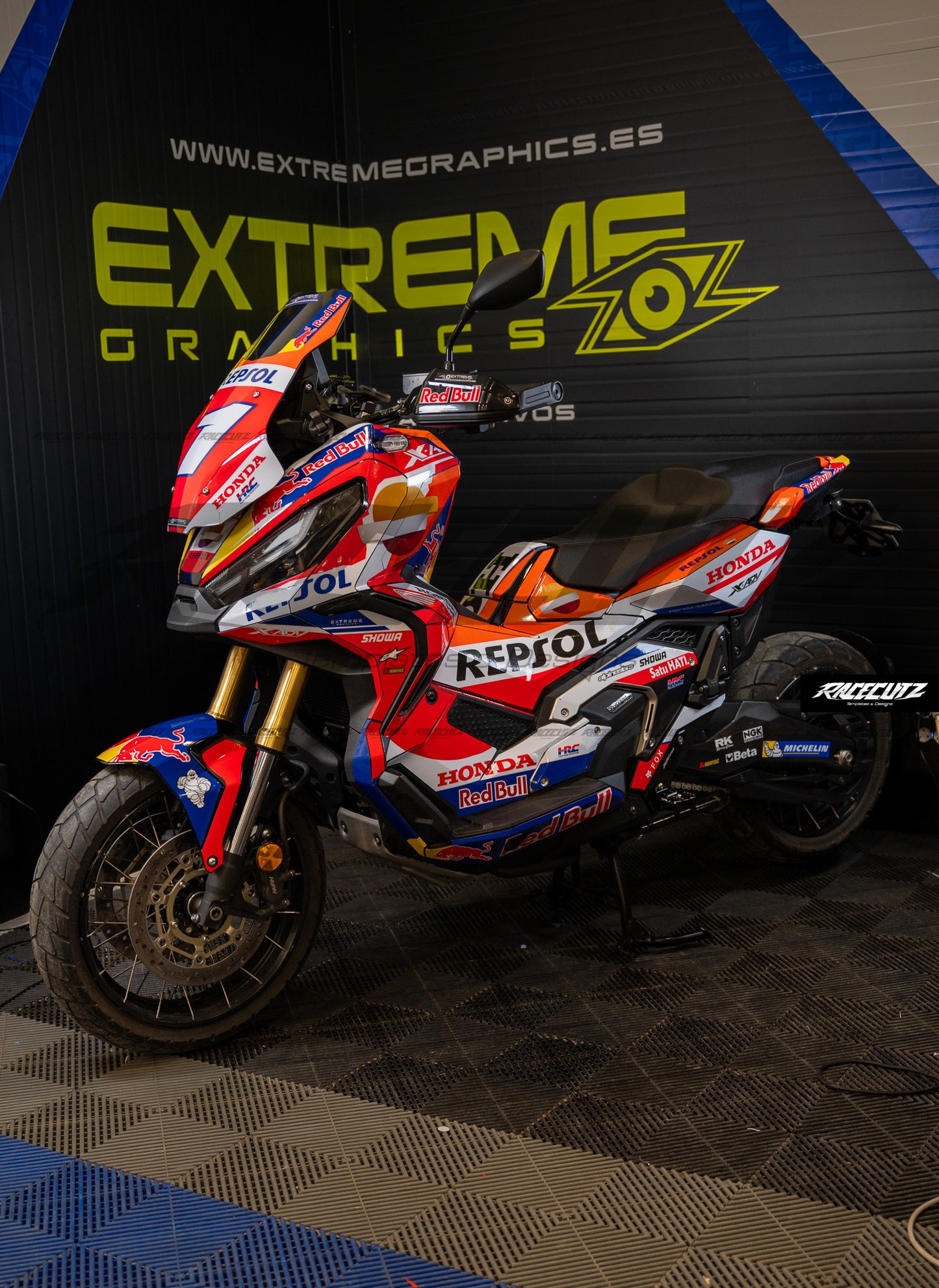HONDA X-ADV 750 2021-2024 TEMPLATE