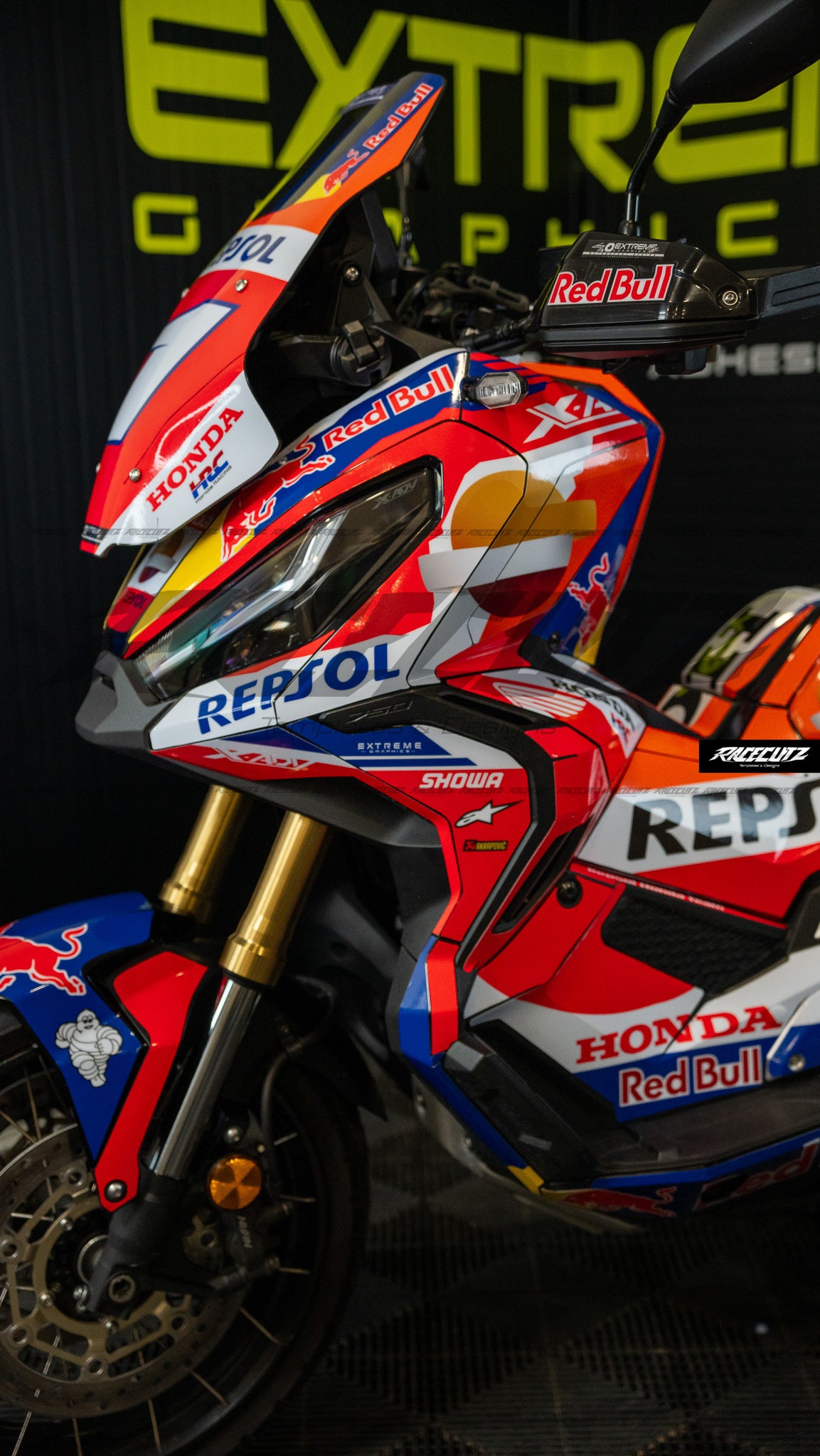 HONDA X-ADV 750 2021-2024 TEMPLATE