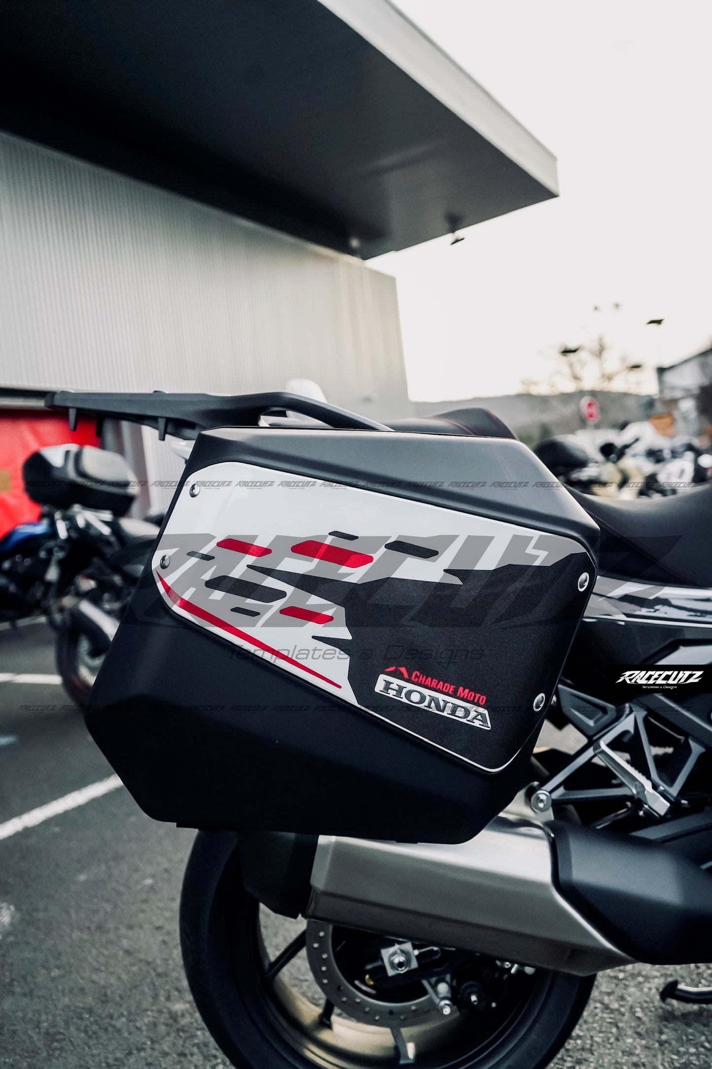 HONDA NT 1100 2022-2024 & NC 750 2021-2024 & X-ADV 750 & FORZA 750 PANNIERS TEMPLATE