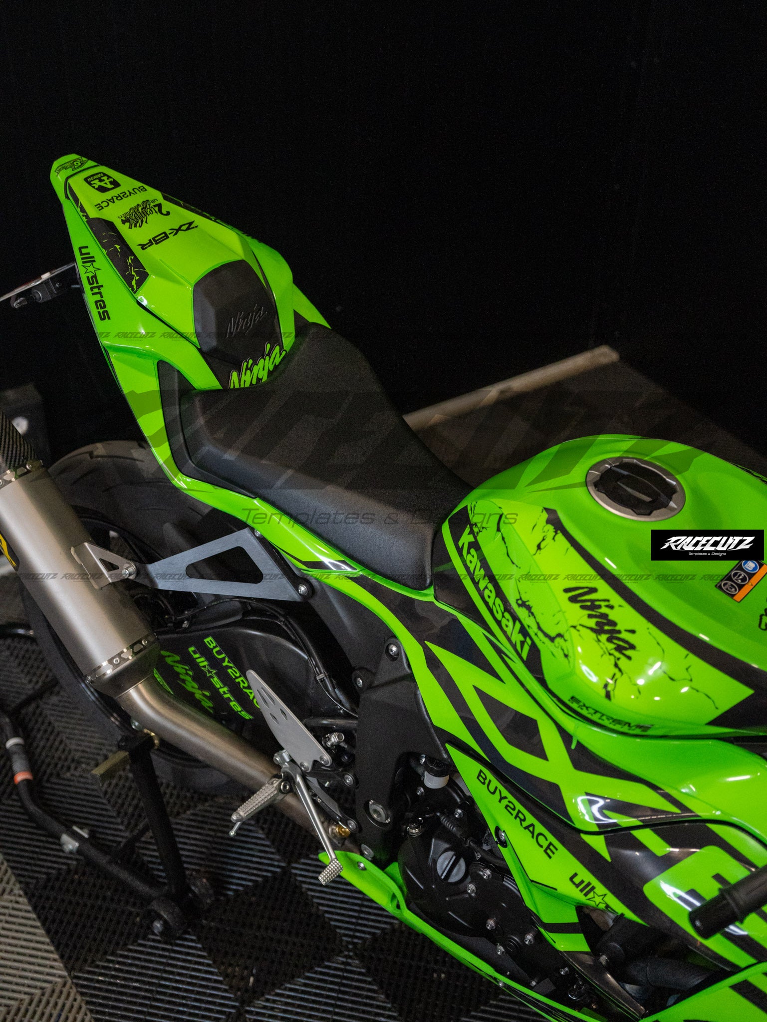 KAWASAKI ZX6R 636 2024-2026 TEMPLATE – RaceCutz
