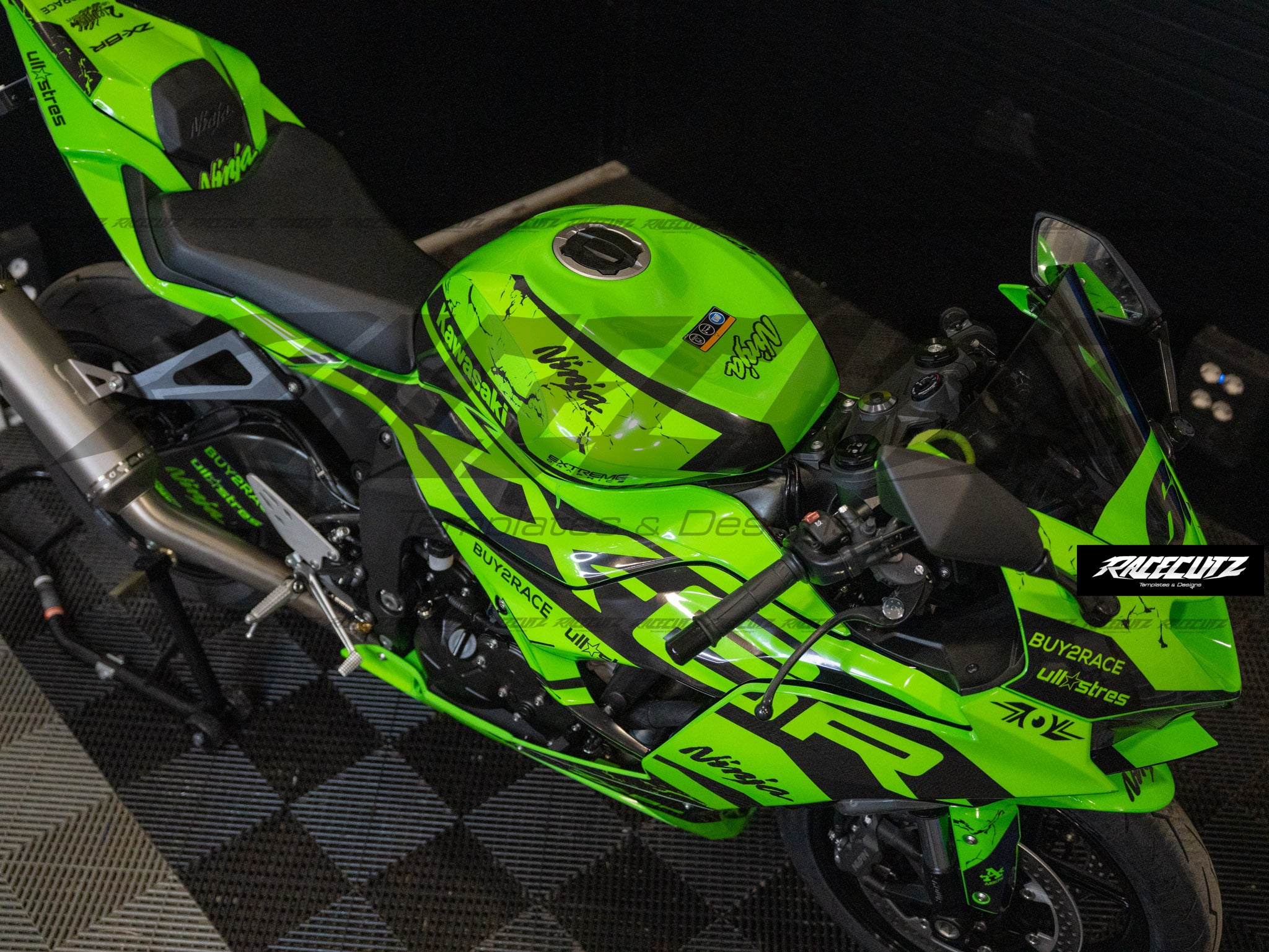 KAWASAKI ZX6R 636 2024-2026 TEMPLATE – RaceCutz
