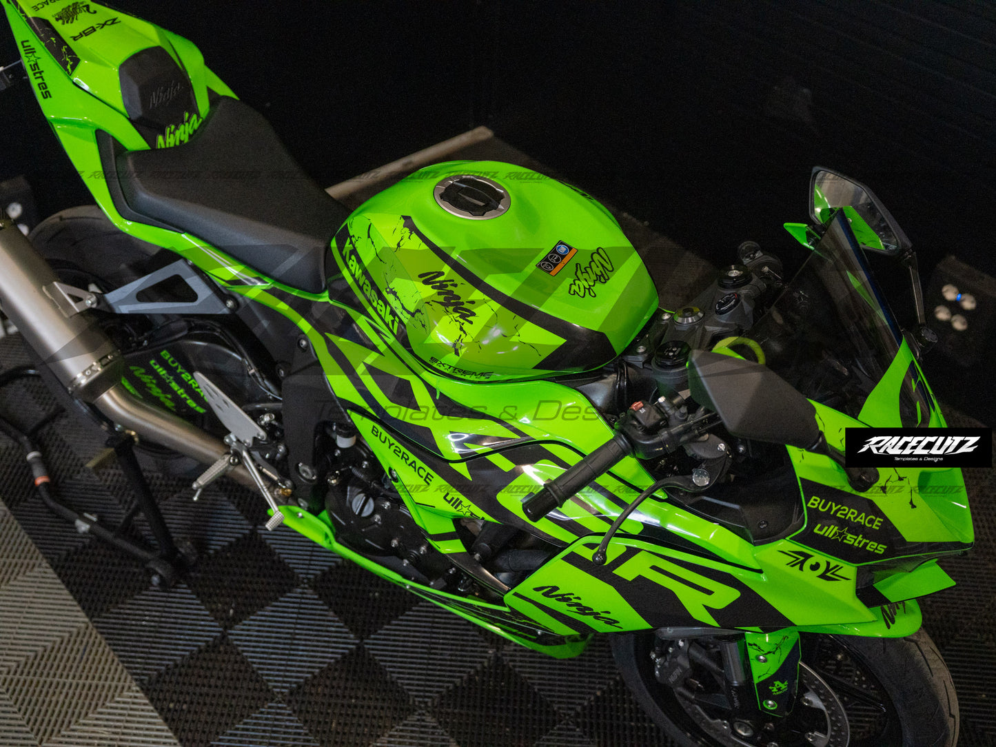 KAWASAKI ZX6R 636 2024-2026 TEMPLATE