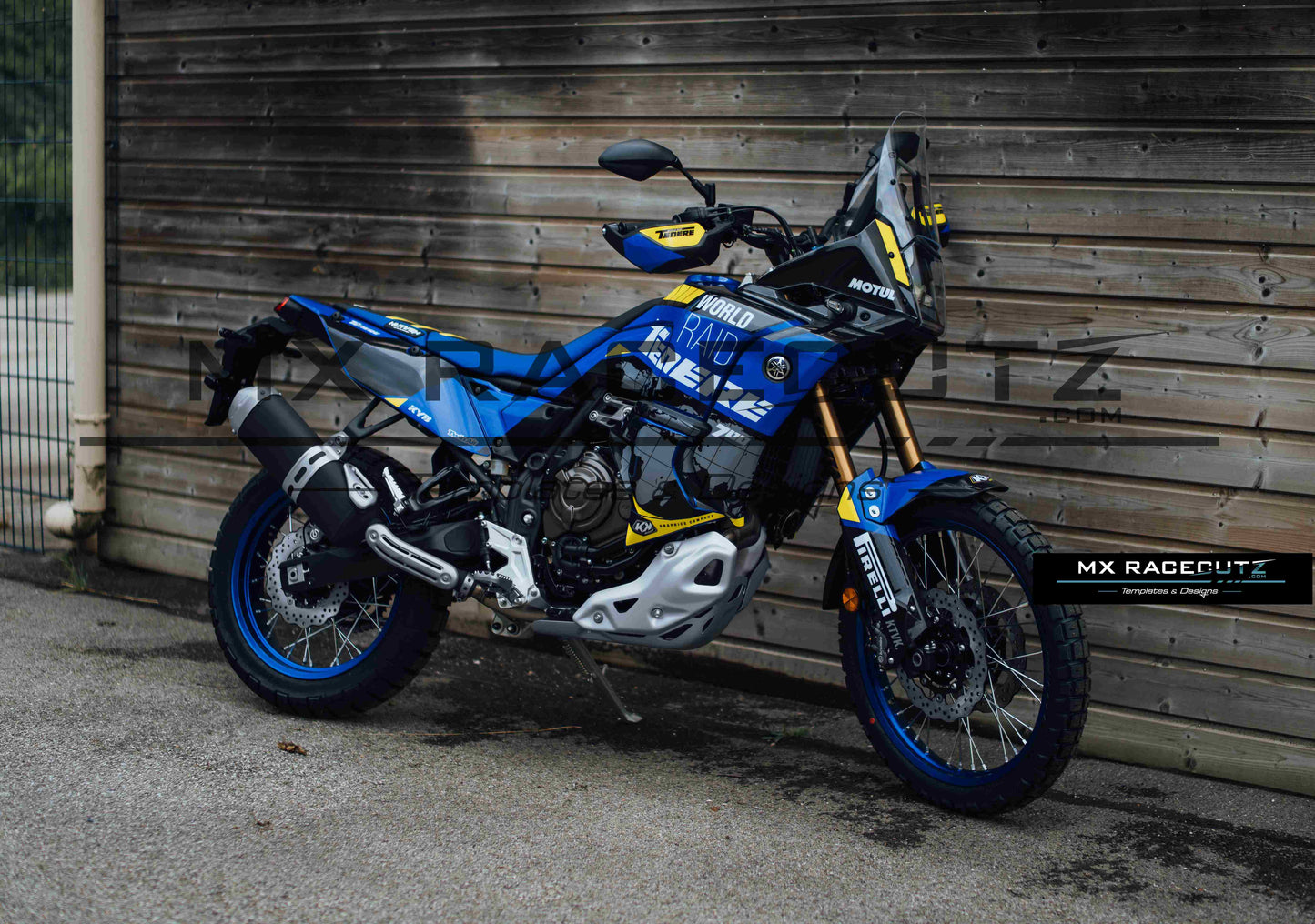 YAMAHA TENERE 700 WORLD RAID 2022-2025 TEMPLATE