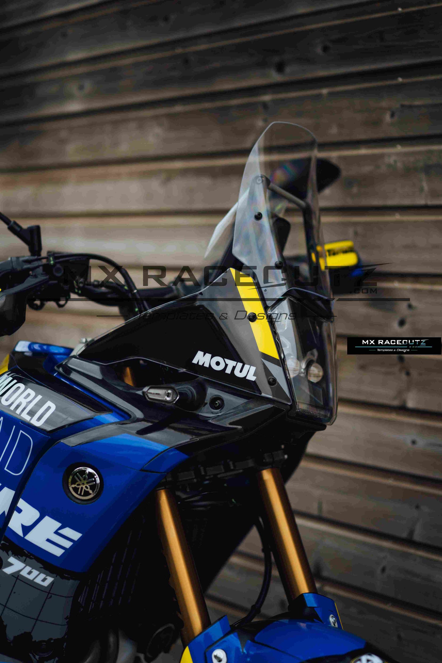 YAMAHA TENERE 700 WORLD RAID 2022-2025 TEMPLATE