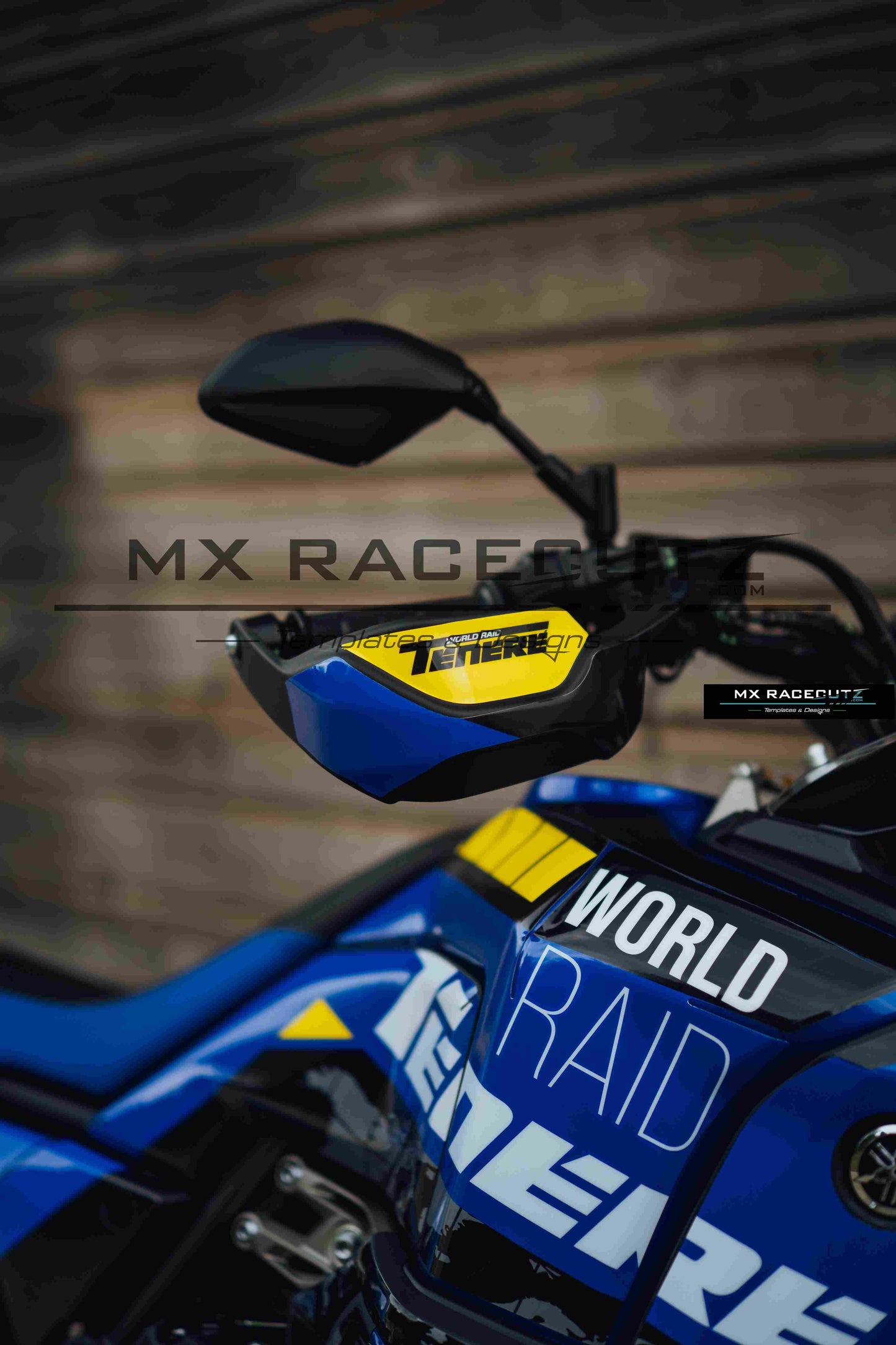 YAMAHA TENERE 700 WORLD RAID 2022-2025 TEMPLATE