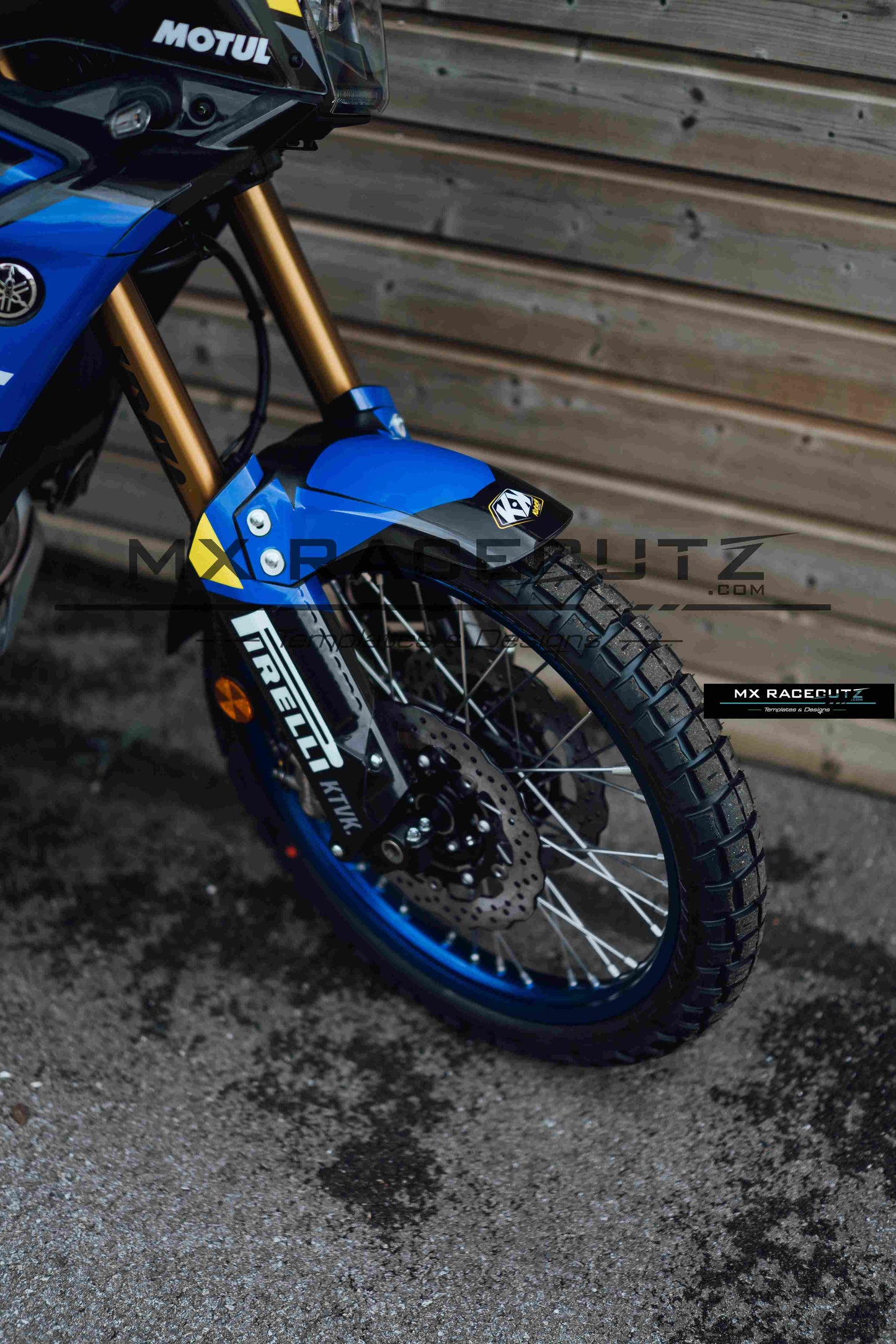 YAMAHA TENERE 700 WORLD RAID 2022-2025 TEMPLATE