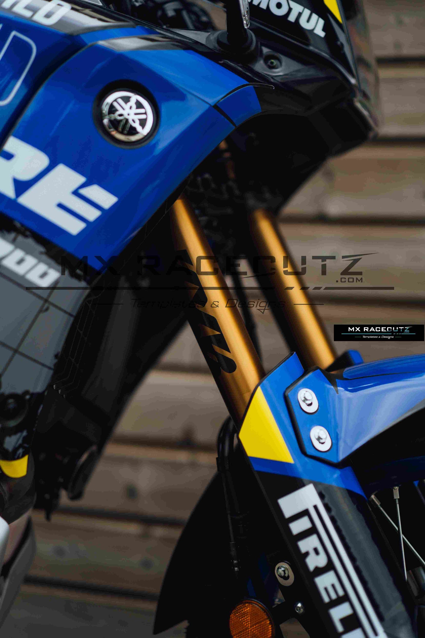 YAMAHA TENERE 700 WORLD RAID 2022-2025 TEMPLATE