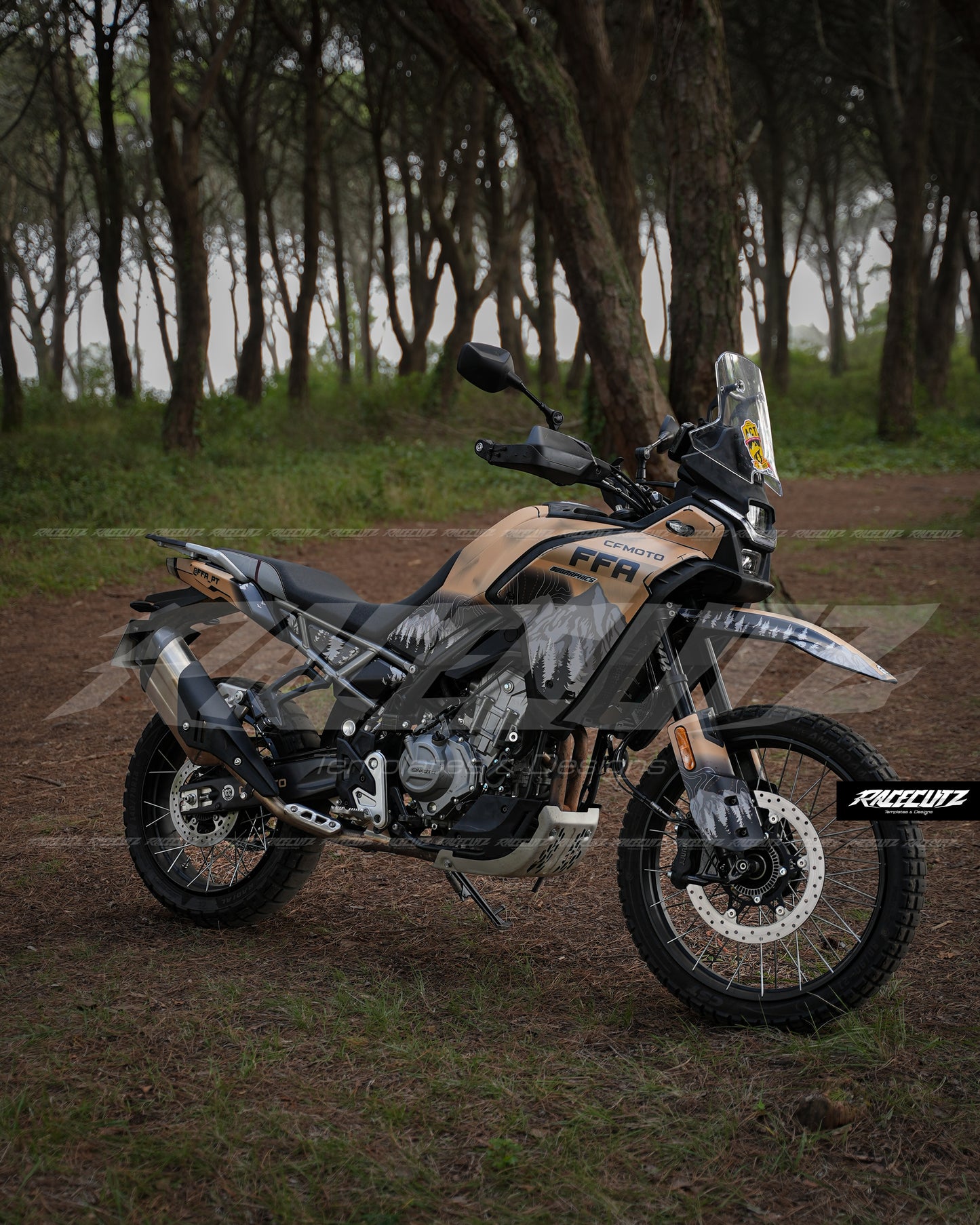CFMOTO - 450 MT 2024-2026 TEMPLATE