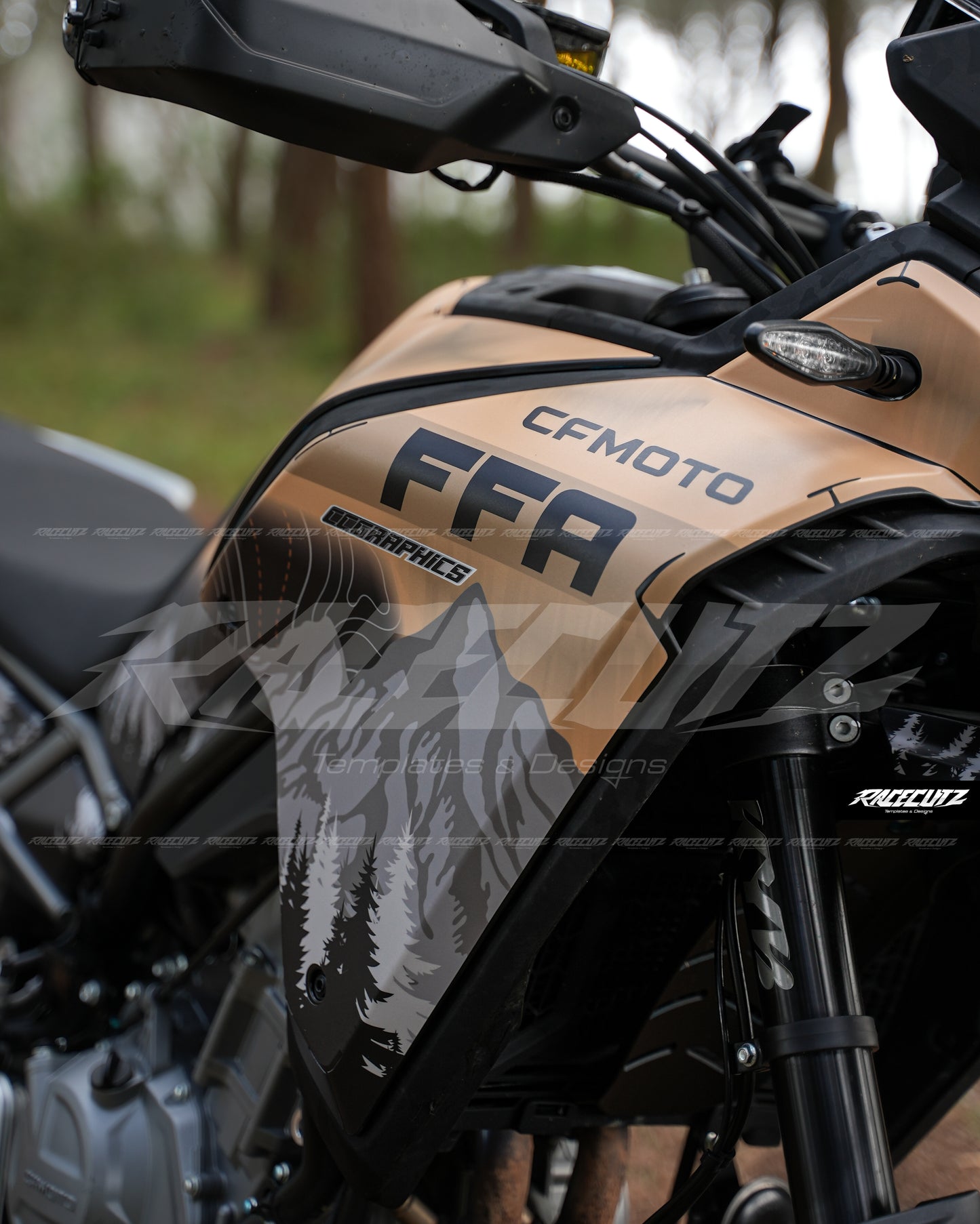 CFMOTO - 450 MT 2024-2026 TEMPLATE