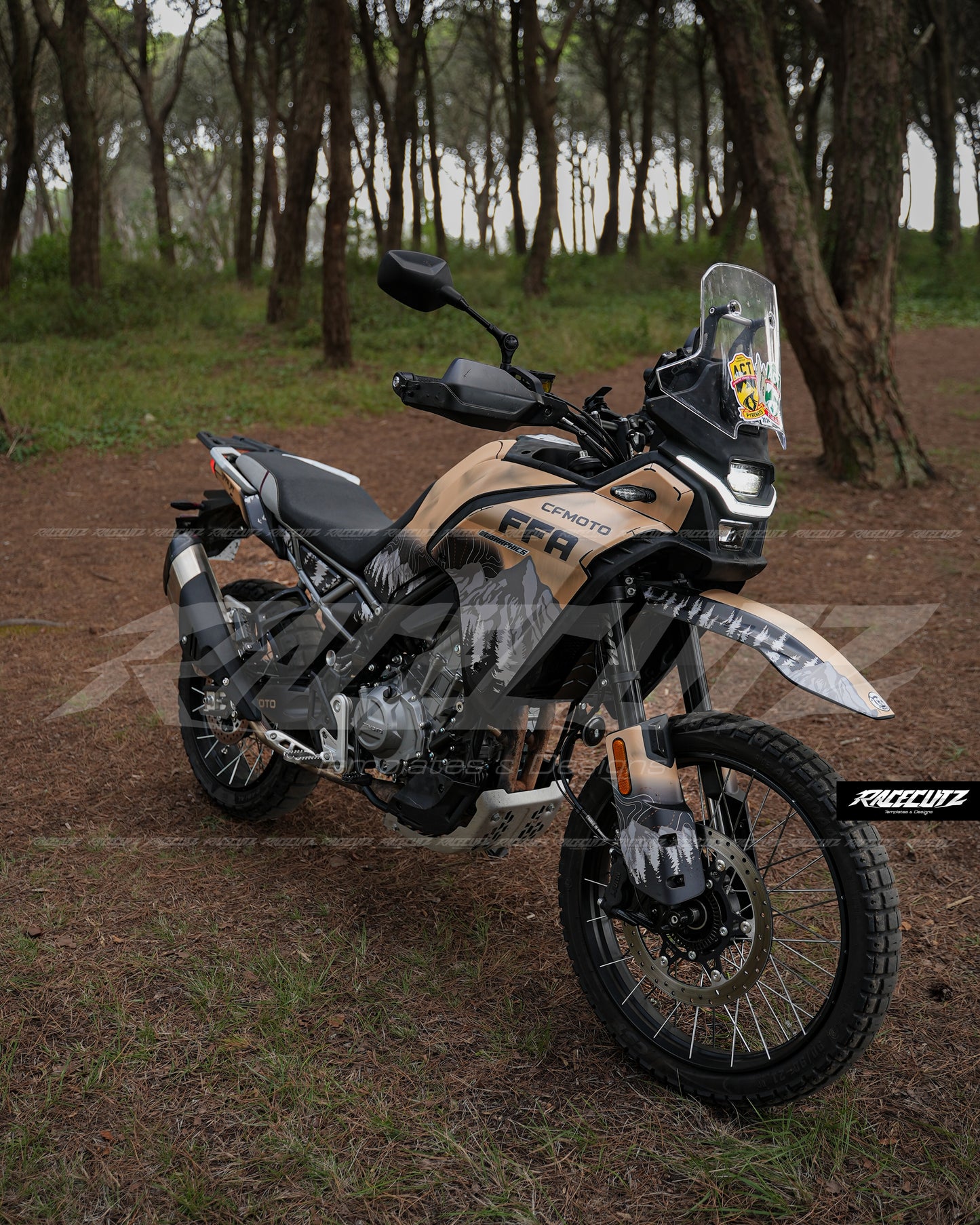 CFMOTO - 450 MT 2024-2026 TEMPLATE