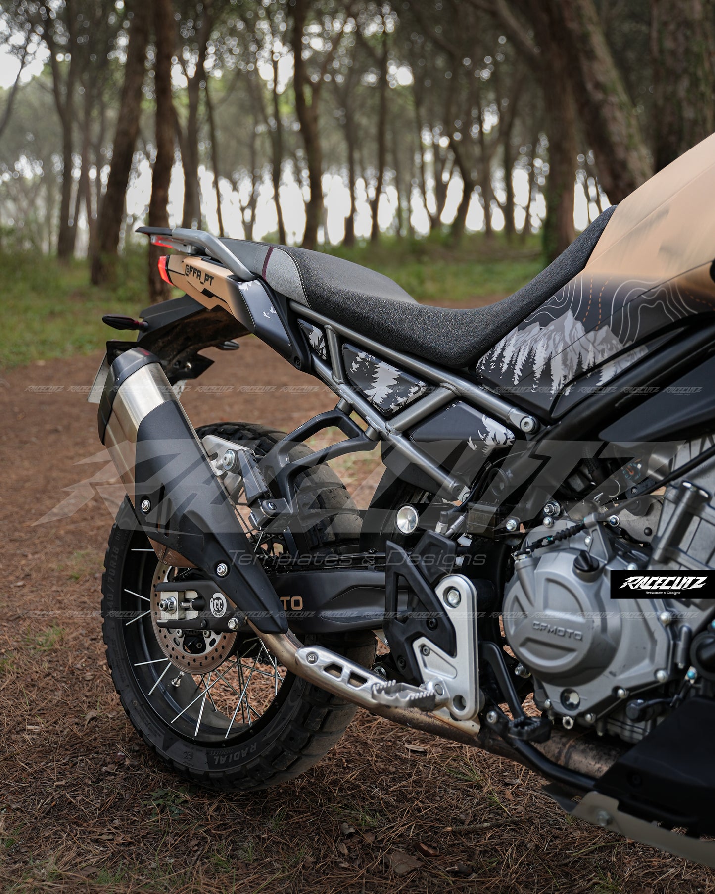 CFMOTO - 450 MT 2024-2026 TEMPLATE