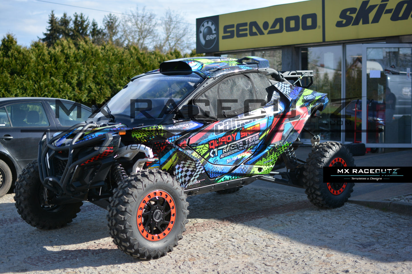 CAN-AM MAVERICK R 2024-2026 - 2 SEATER TEMPLATE