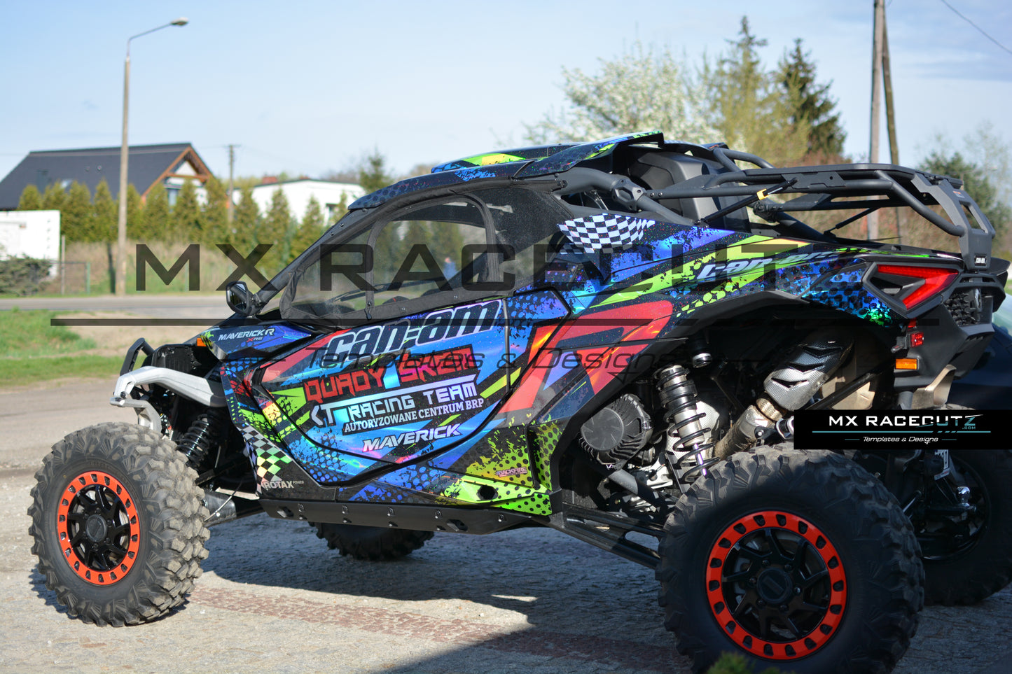 CAN-AM MAVERICK R 2024-2026 - 2 SEATER TEMPLATE