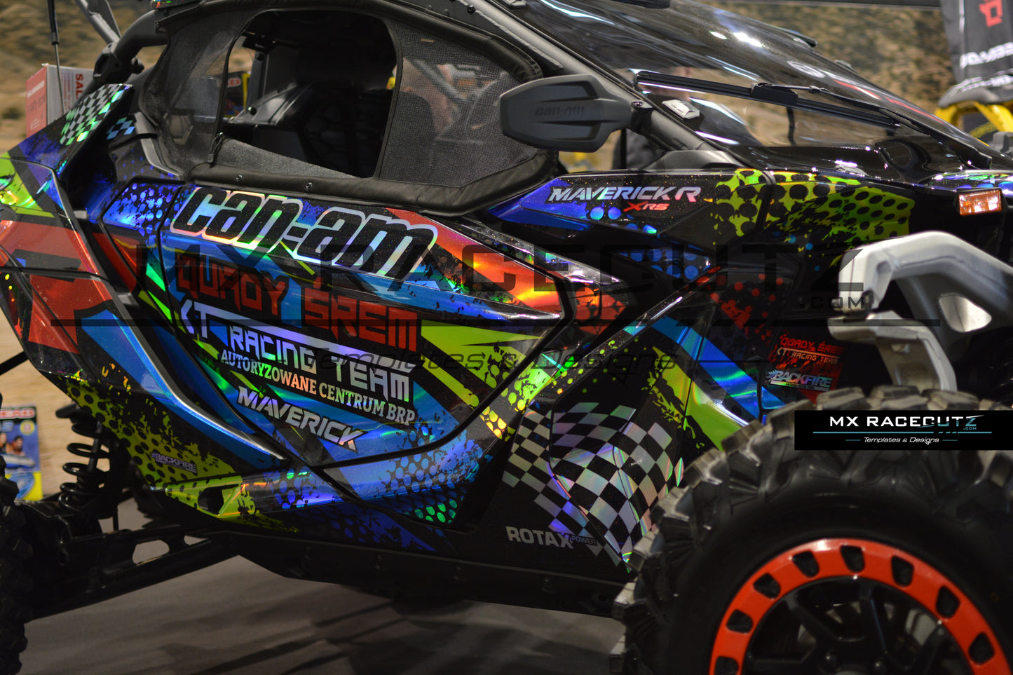 CAN-AM MAVERICK R 2024-2026 - 2 SEATER TEMPLATE