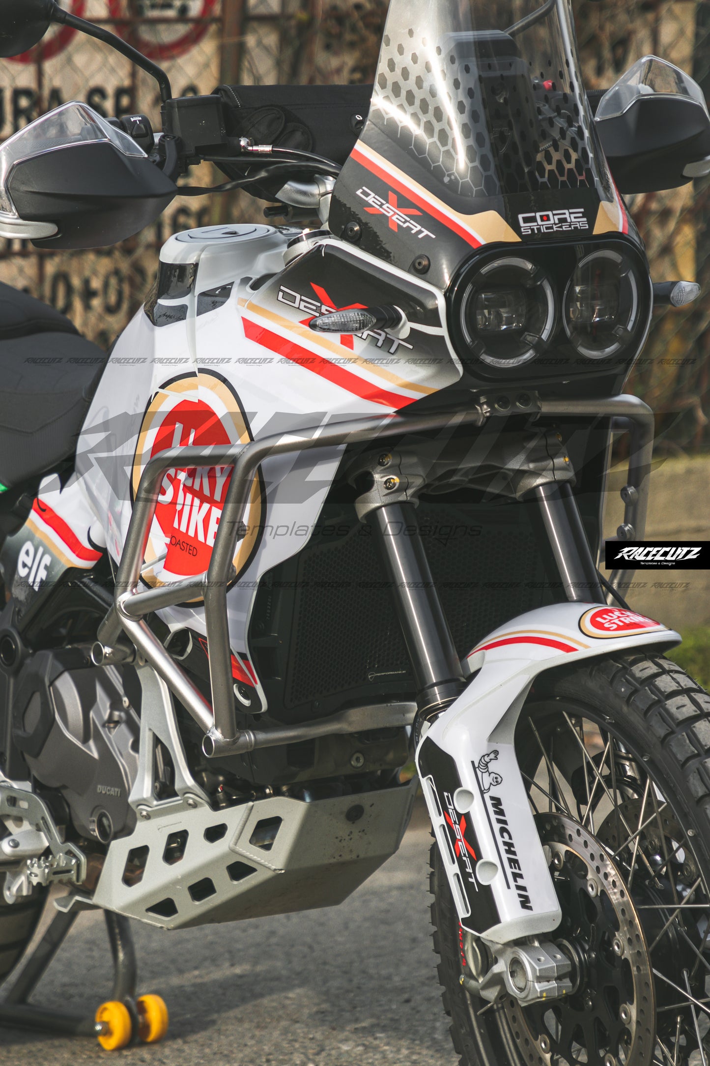 DUCATI DESERTX 2022-2025 TEMPLATE