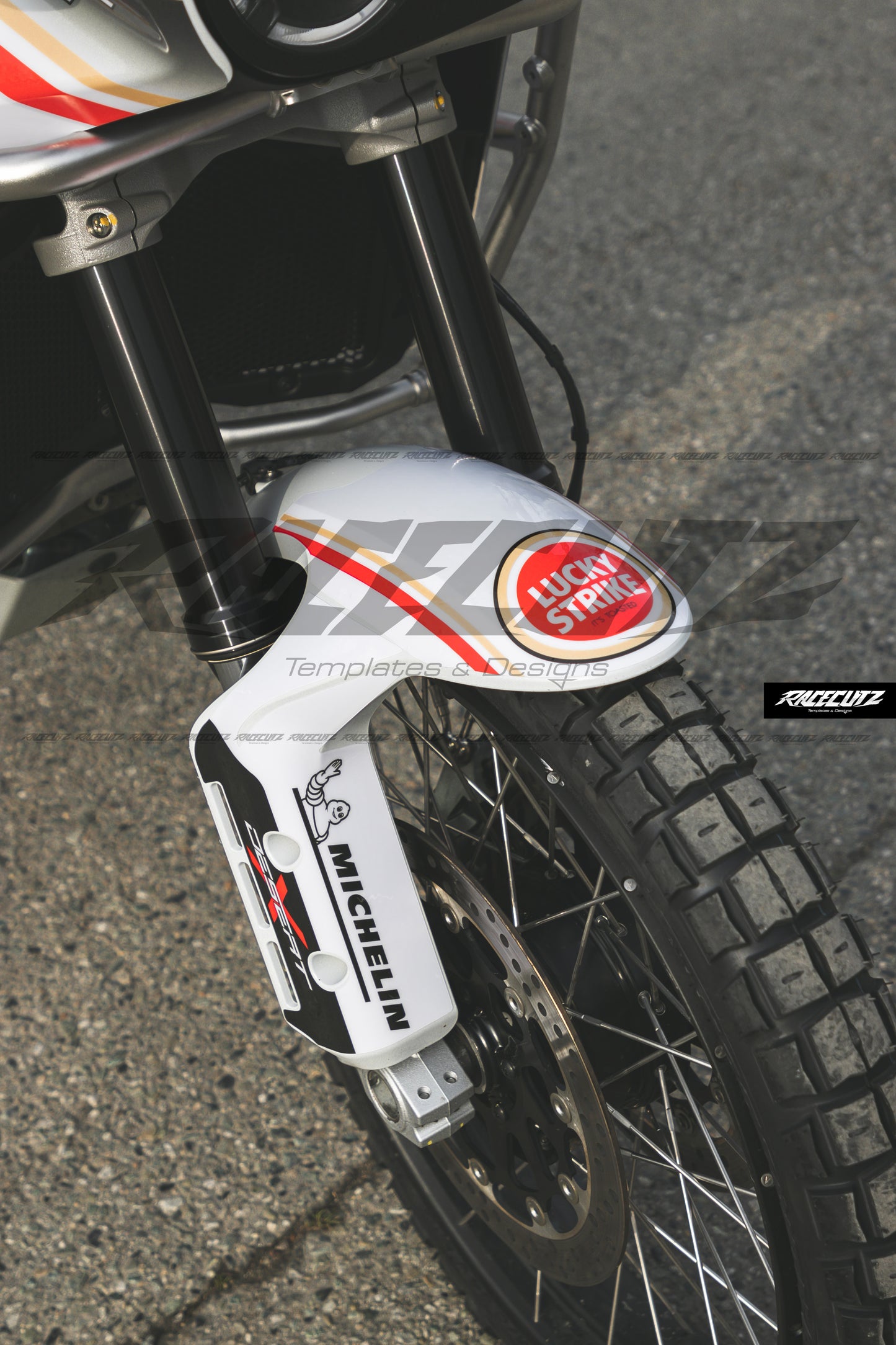 DUCATI DESERTX 2022-2025 TEMPLATE