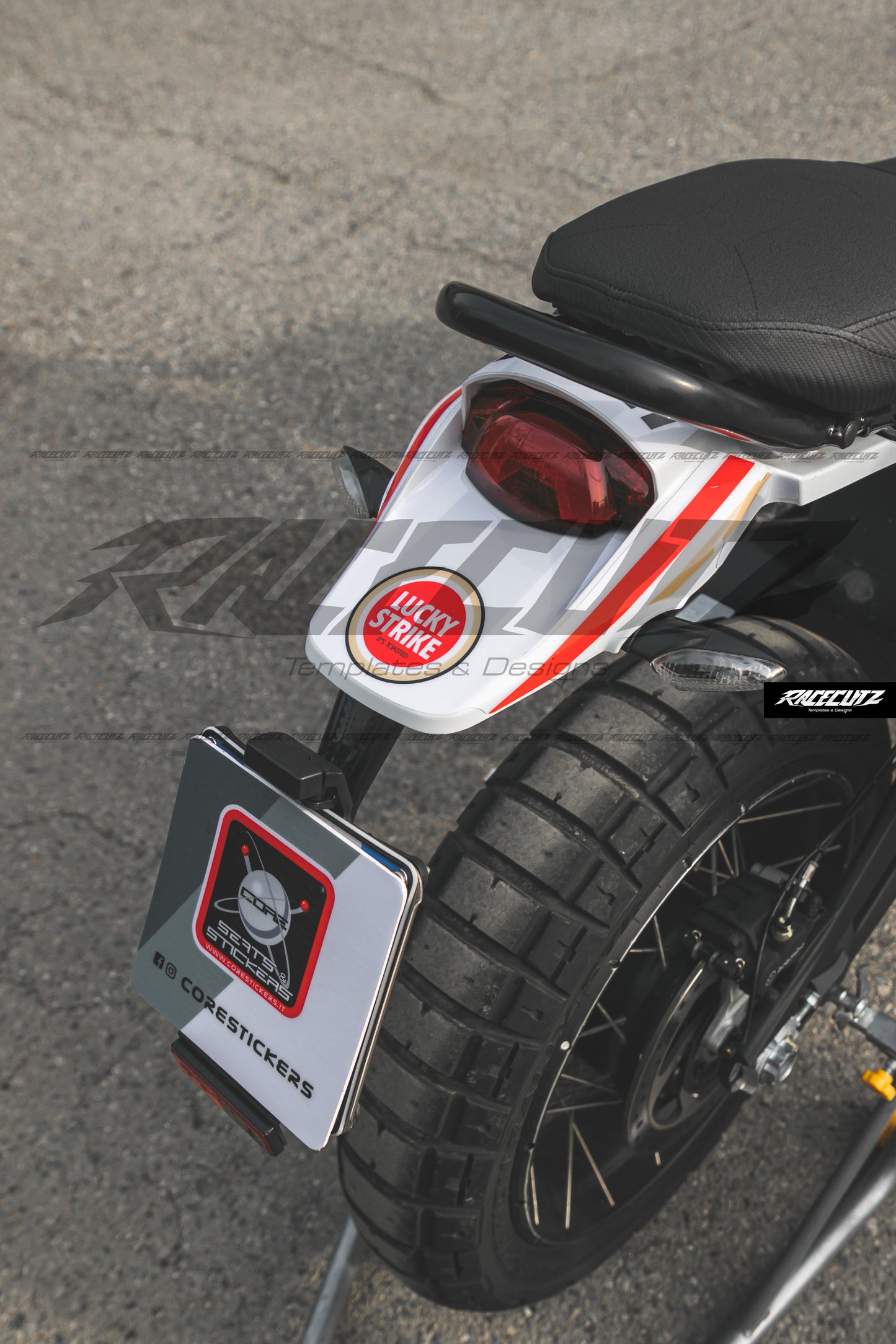 DUCATI DESERTX 2022-2025 TEMPLATE