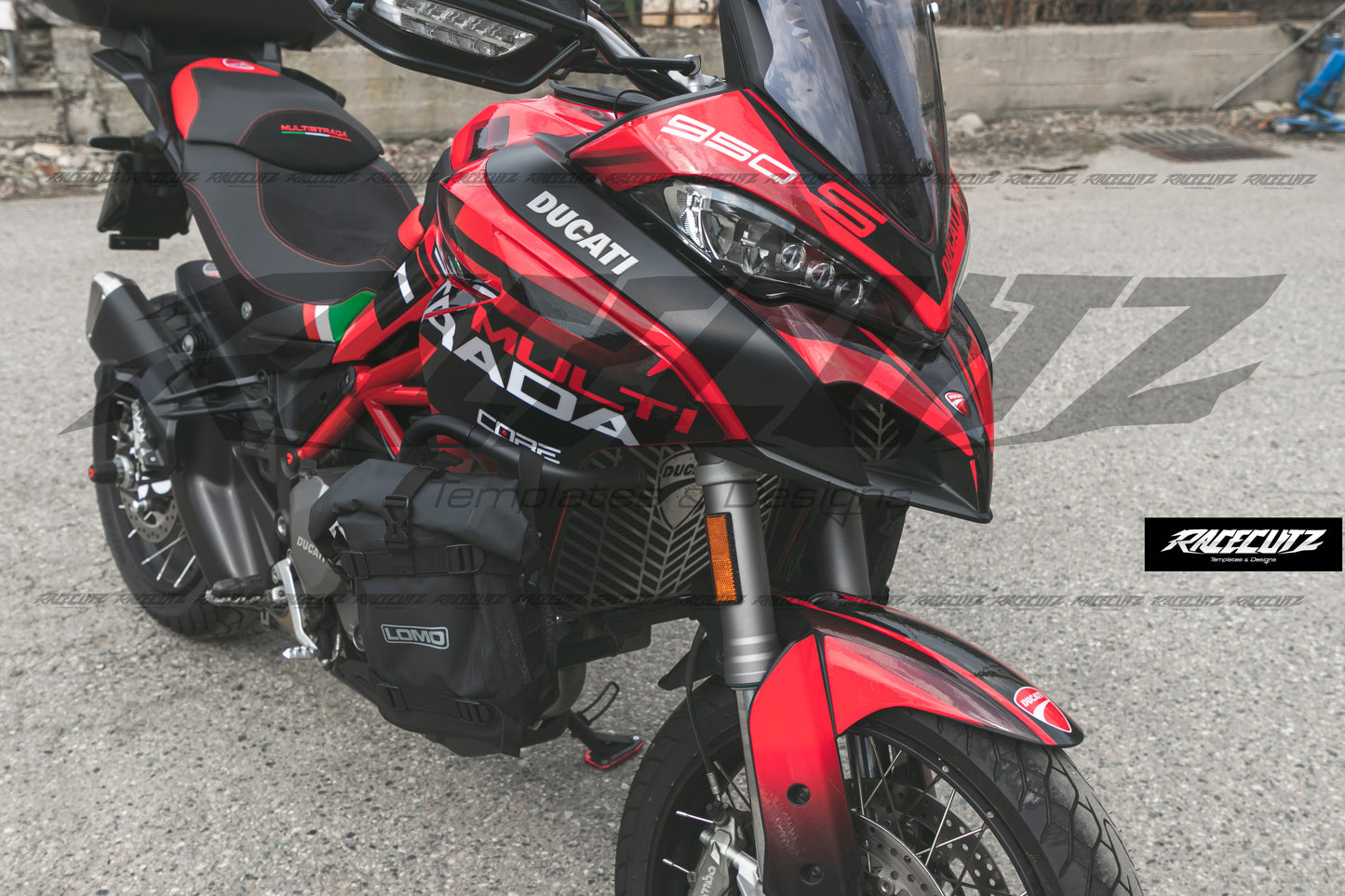 DUCATI MULTISTRADA V2 2022-2024 TEMPLATE