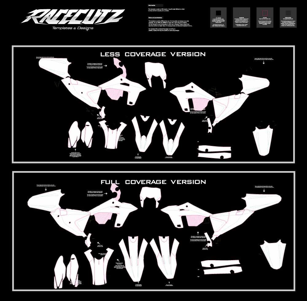 FANTIC XE 300 2024-2025 TEMPLATE