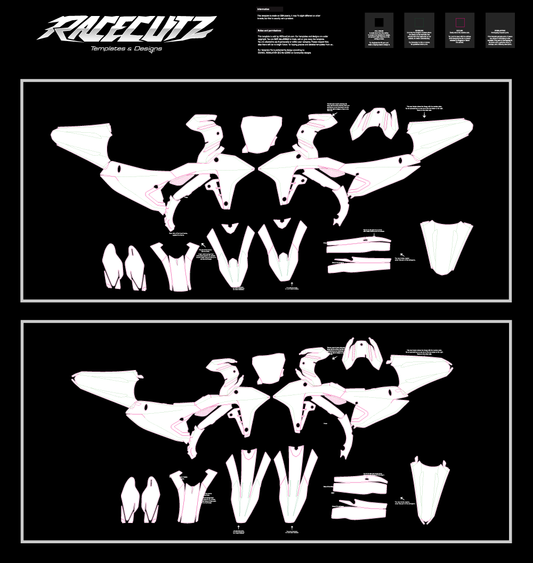 FANTIC XXF 250 & 450 2025-2026 TEMPLATE