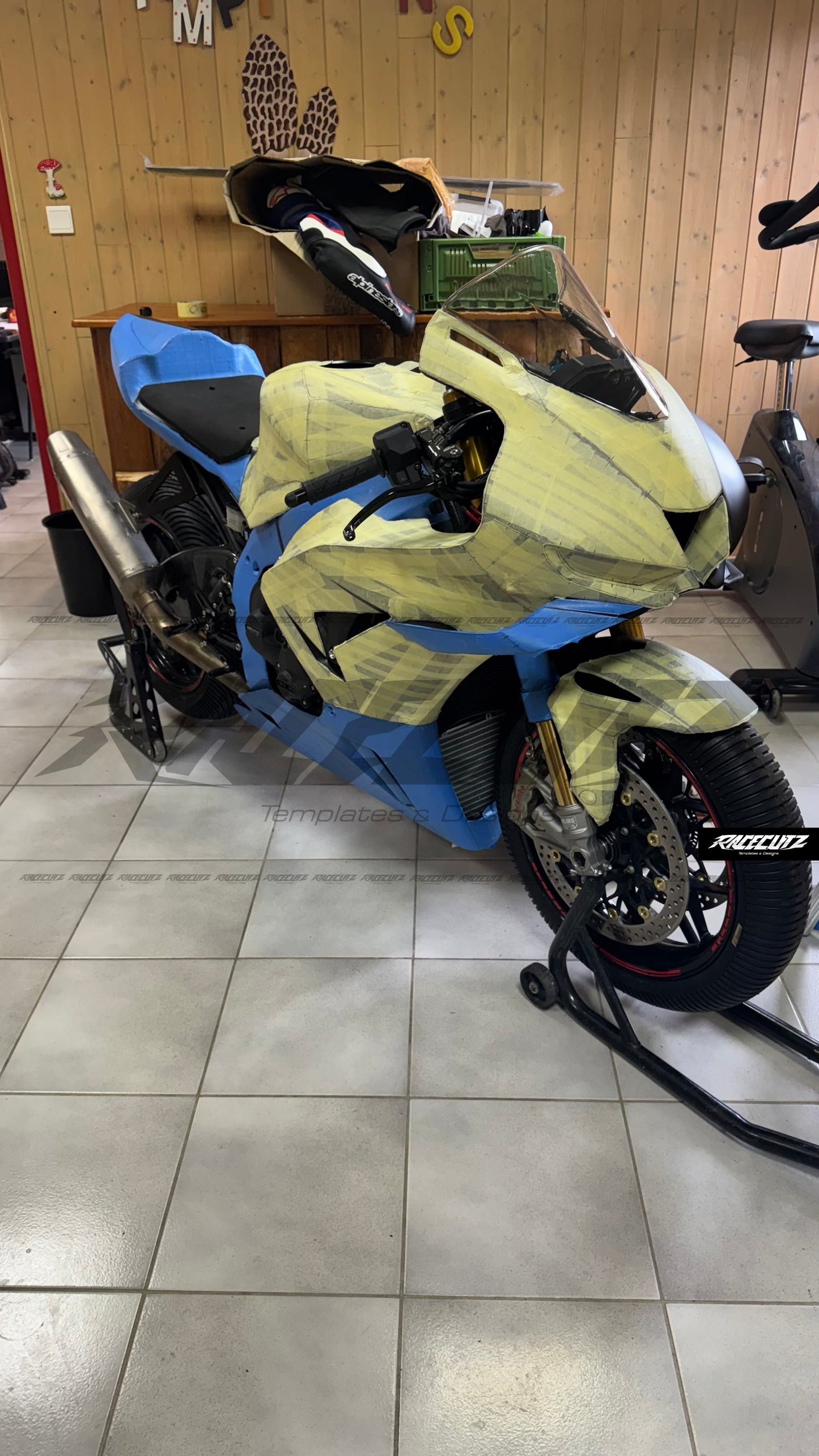 HONDA CBR 1000 RR R 2024-2026 - BLINDER RACING FAIRINGS TEMPLATE