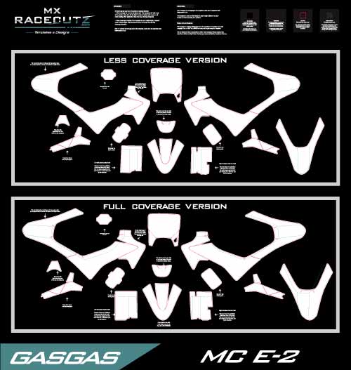 GASGAS MC-E2 2024-2026 TEMPLATE