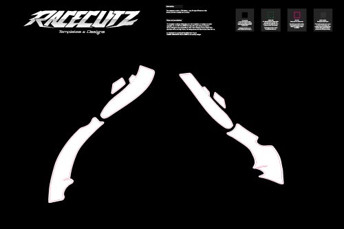 HONDA CRF 250 2025-2026 & CRF 450 2025-2026 - FRAME TEMPLATE