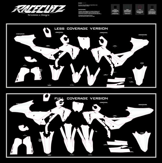 HONDA CRF 250 & 450 2025-2026 TEMPLATE