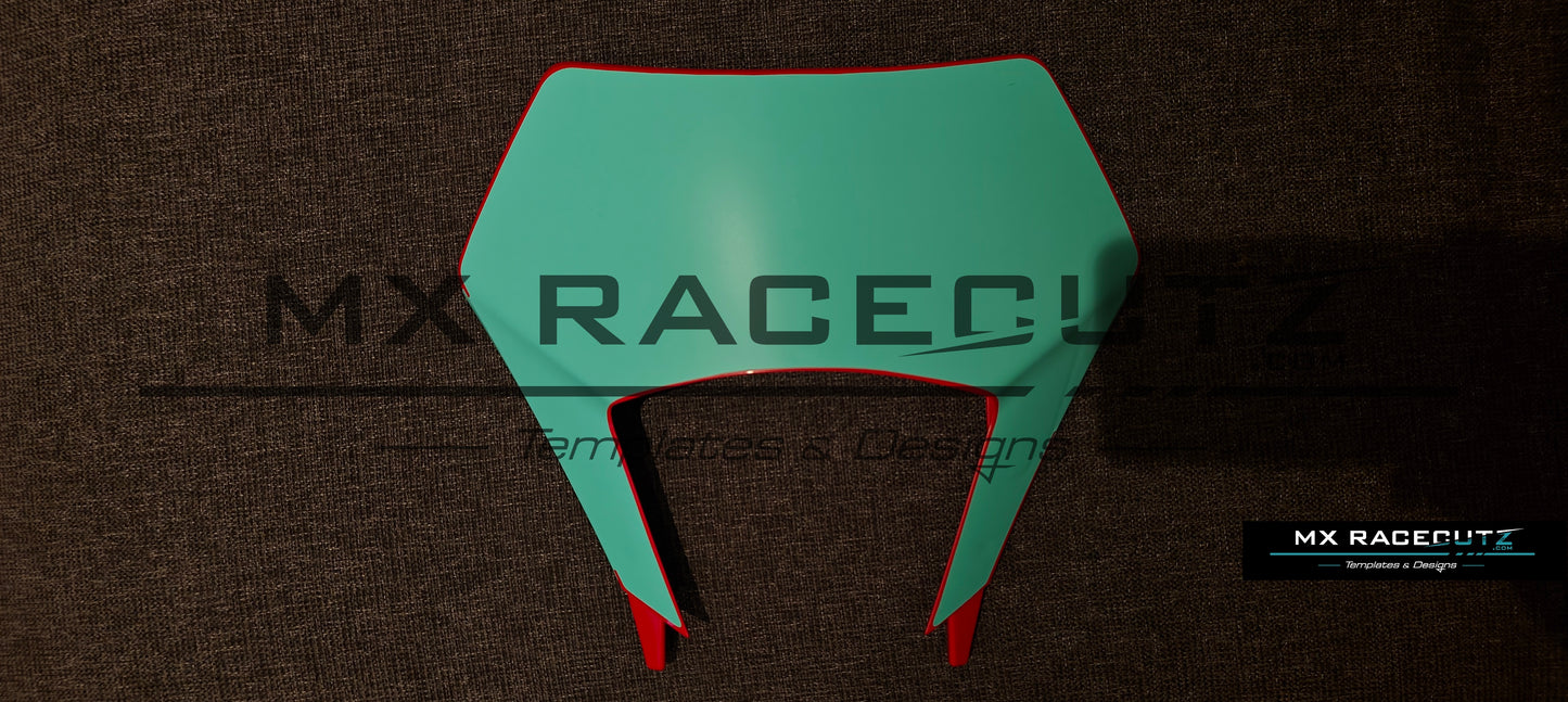 GASGAS EC 2024-2026 HEADLIGHT MASK TEMPLATE