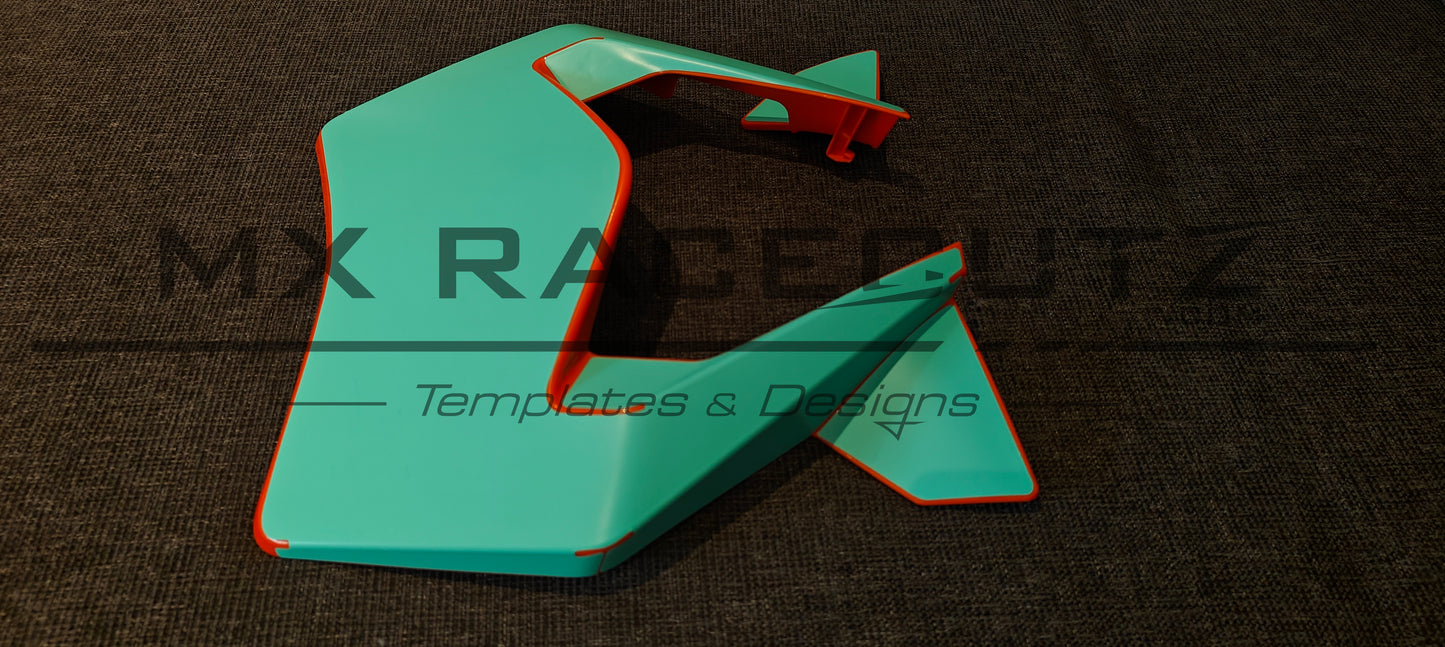 KTM EXC 2024-2026 HEADLIGHT MASK TEMPLATE