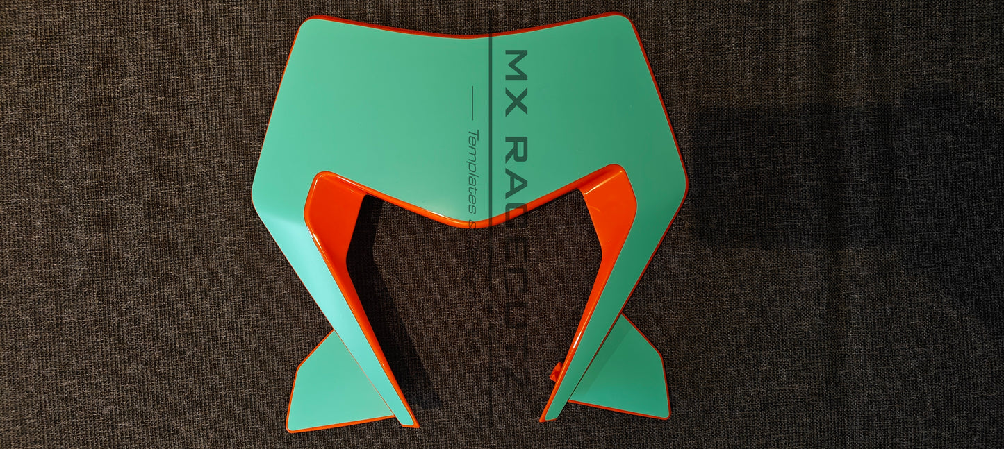 KTM EXC 2024-2026 HEADLIGHT MASK TEMPLATE