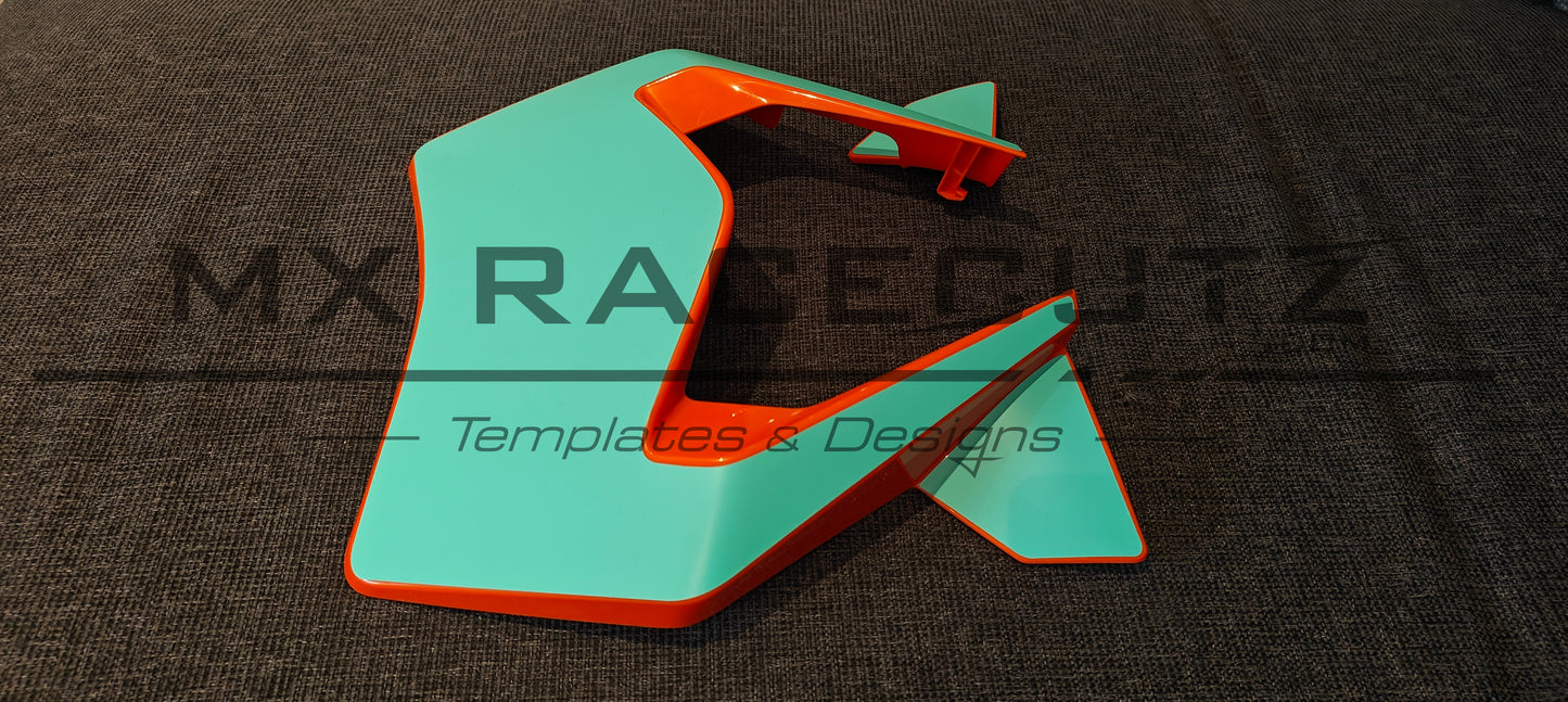 KTM EXC 2024-2026 HEADLIGHT MASK TEMPLATE