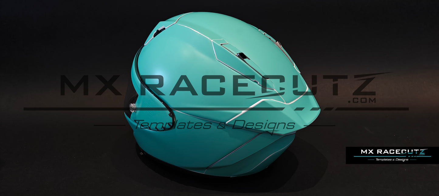 SHOEI X-SPR PRO / X-FIFTEEN- SIZE LARGE TEMPLATE