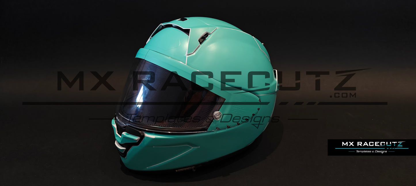 SHOEI X-SPR PRO / X-FIFTEEN- SIZE LARGE TEMPLATE
