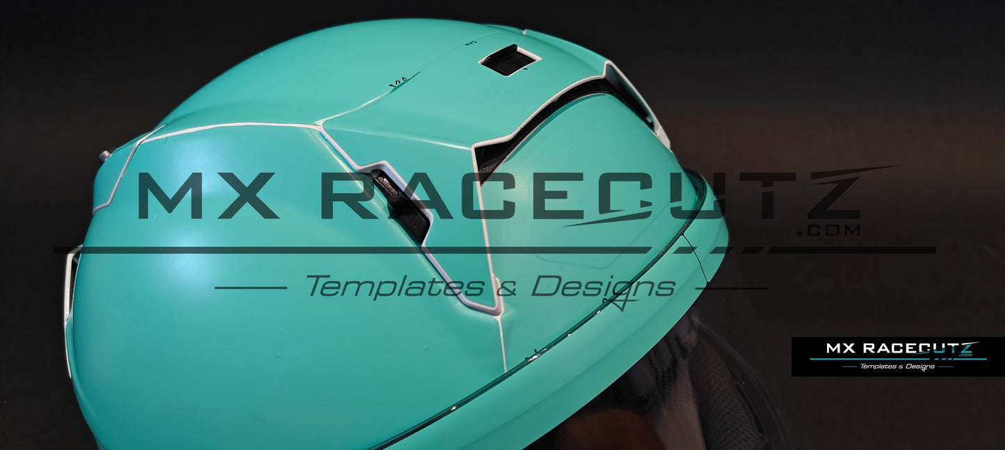 SHOEI X-SPR PRO / X-FIFTEEN- SIZE LARGE TEMPLATE